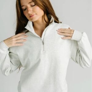 Zyia Gray Retreat 1/4 Zip
